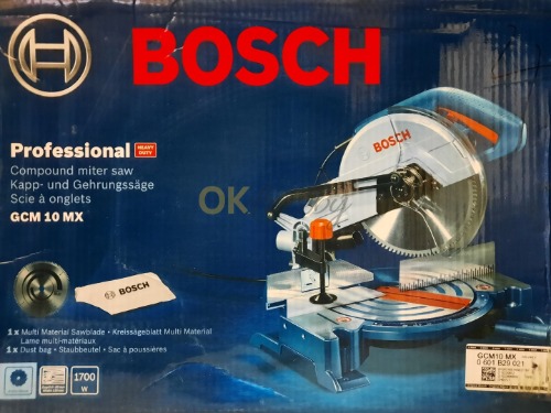 Auction Bosch Kapovací a pokosová pila GCM 10 MX image
