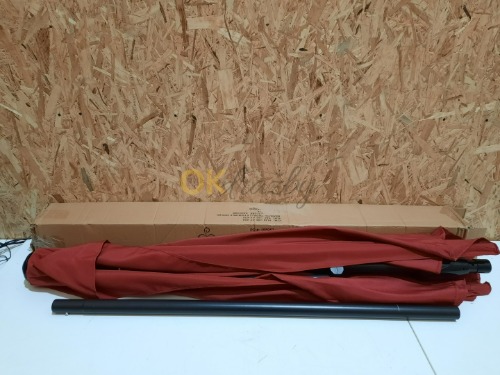 Auction Půlkruhový slunečník Pure Garden, červený, image