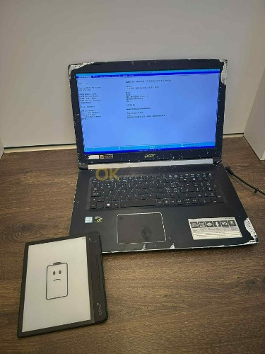 Auction Notebook Acer Aspire A717 2.8GHz i7 + čtečka Tolino Epos 2 image