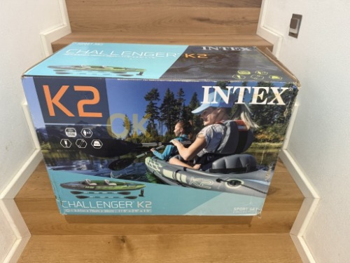 Auction Nafukovací kajak - INTEX K2 image