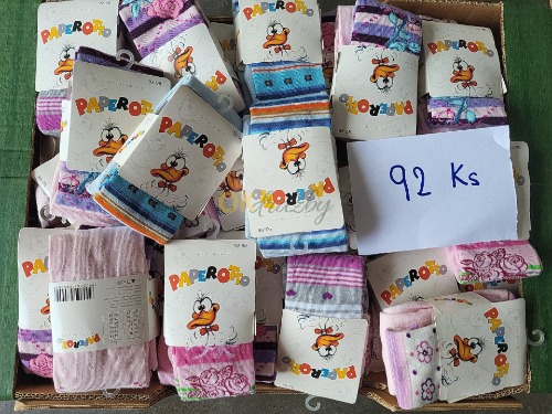 Auction Dětské punčochy-PAPEROTTO-92 ks-nové image
